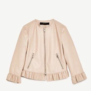 ZARA leather jacket